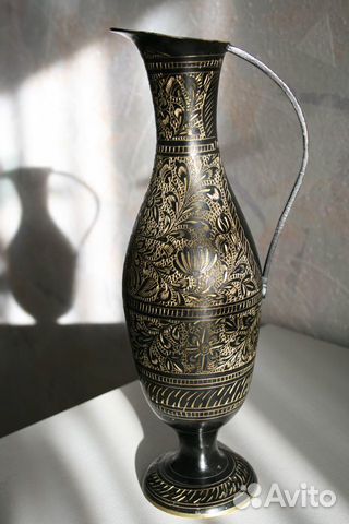 Кувшин латунь. Индия