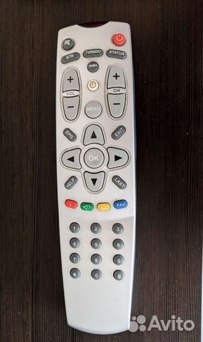 Пульт ду спутникого ресивера триколор