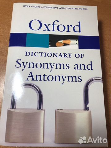 Oxford Dictionary of Synonyms and Antonyms