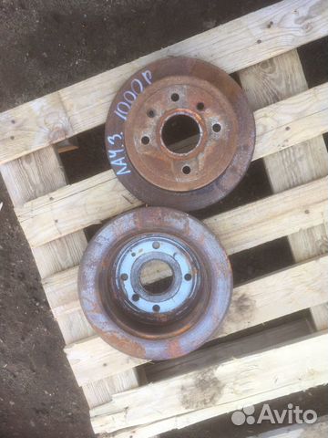 Задние тормозные диски. Chevrolet lacetti