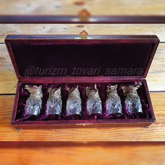 Подарочный набор рюмки-перевёртыши 