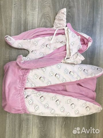 Конверт на выписку для девочки весна осень