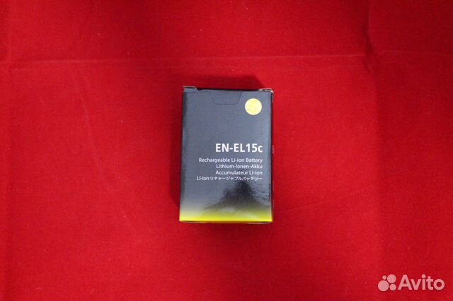 Аккумулятор Nikon EN-EL15c Новый