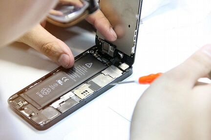 Экран iPhone 6S, белый с заменой
