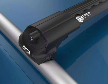 Багажник Turtle враспор рейлингов чёрные