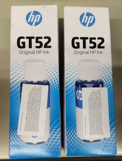 Чернила для принтера HP GT52