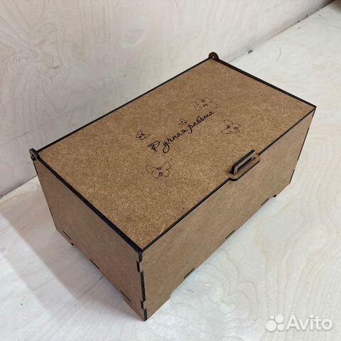 Коробка подарочная деревянная