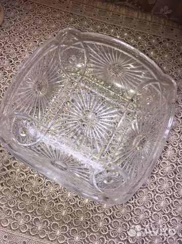 Хрустальная ваза