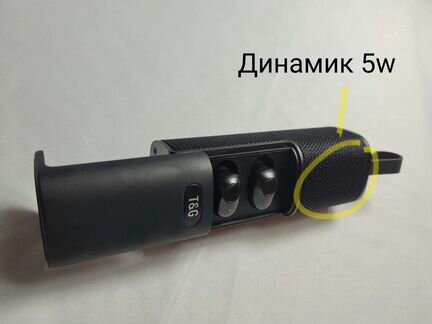 Наушники с колонкой, беспроводные