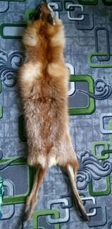 Лиса.Выделанная шкура.Чулок