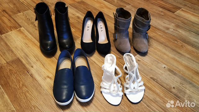 5 пар обуви 35-36
