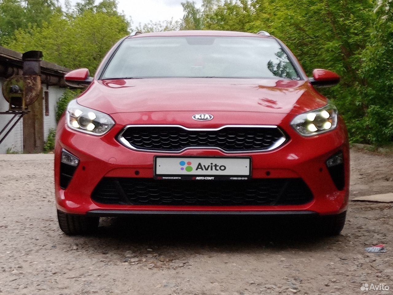 Kia Ceed 2019 красный