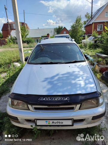 Toyota Caldina 1.8 AT, 1997, битый, 350 000 км