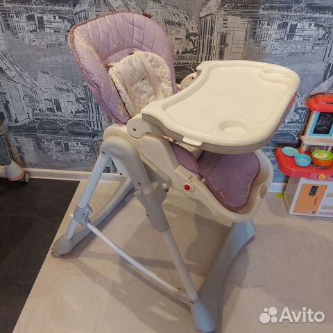 Стульчик для кормления happy baby classic