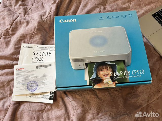 Фотопринтер Canon Selphy CP520 купить в Москве | Электроника | Авито
