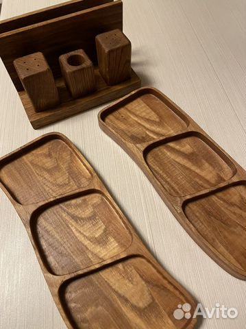 Менажница деревянная