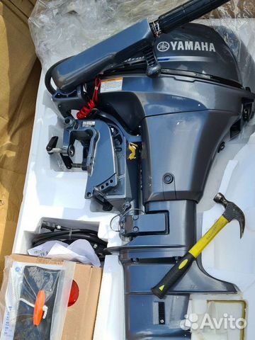 Новый Yamaha F 9.9 jmhs четырехтактный мотор