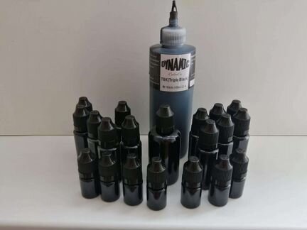 TBK dynamic чёрная краска для тату