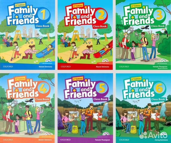 Учебник и тетрадь family and friends все части