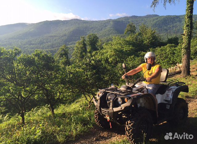 Экскурсия на квадроциклах в Абхазии. Гагра