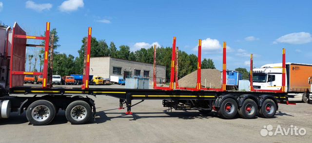 Полуприцеп лесовоз (сортиментовоз) Van Hool Лесовоз (сортиментовоз), 2015