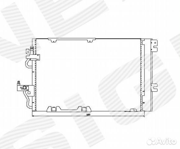 Радиатор кондиционера купить в Москве Signeda 1850097 | Авито