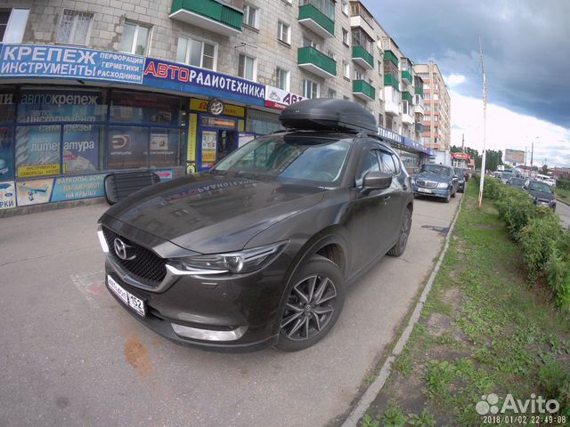 Багажник бокс на крышу Mazda CX-5 (2017)