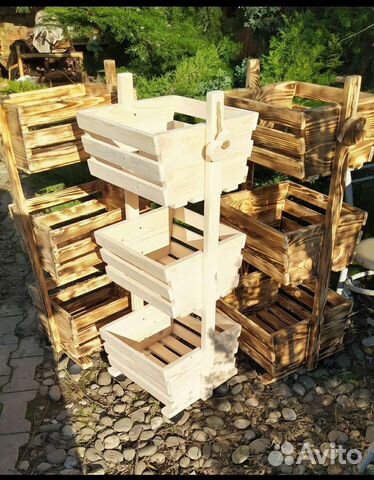 Стеллажи ящики этажерки для овощей