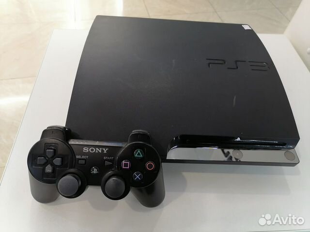 PlayStation 3 slim 320 Gb+джой + 91 игра