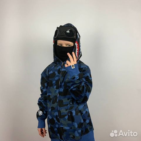 Зипка bape shark