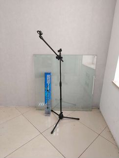 Стойка для микрофона напольная журавль
