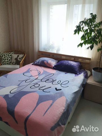 Комплект плюшевого постельного белья евро