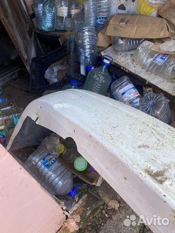 Задний бампер на priora