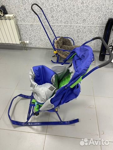 Коляска санки