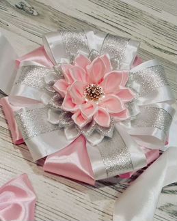 Бант на выписку из роддома