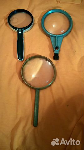 Лупы с рукоятками СССР \Китай\Ретро