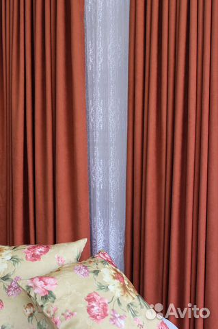 Шторы готовые канвас