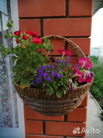 Кашпо цветочное для улицы. 7 шт. цена за шт