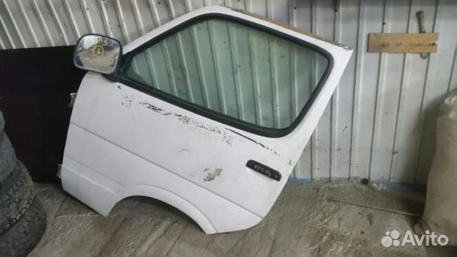 Дверь FL toyota HI ACE LH-114