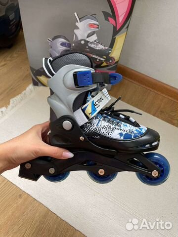 Роликовые коньки детские раздвижные