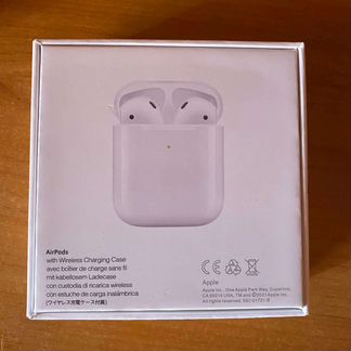 Беспроводные наушники apple airpods новые