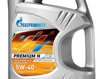 Масло Gazpromneft Premium N 5w40 SN/CF 4л