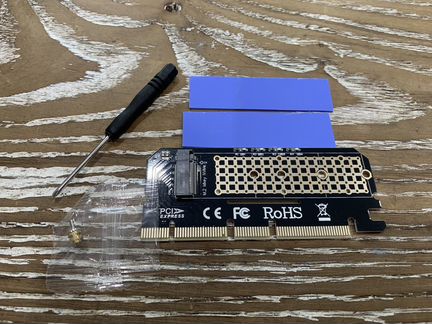 Переходник адаптер PCI-E X16 m.2 nvme m2