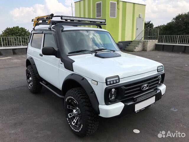 Расширители арок на болтах Нива 4Х4 ваз Урбан