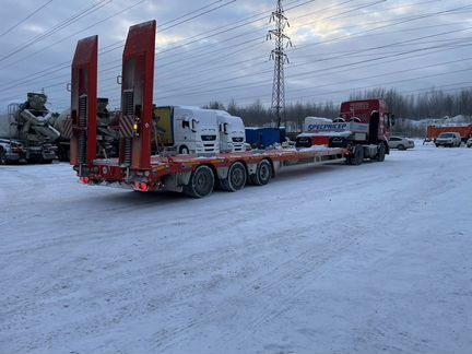 Аренда трала, перевозка спецтехники, трал до 65 т