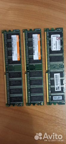Оперативная память DDR 512 mb 400 mhz