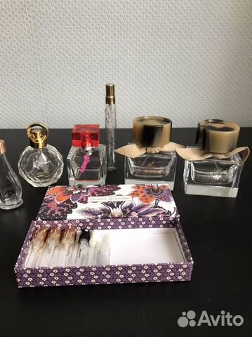 Флаконы из-под парфюма / духов для коллекции