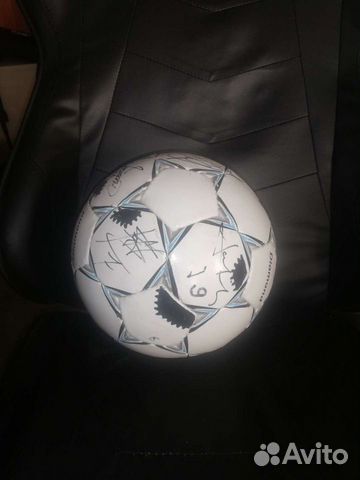 Футбольный мяч с автографами Зенита 2007г