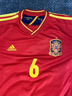 Футбольная майка сборной Испании 2008 Iniesta