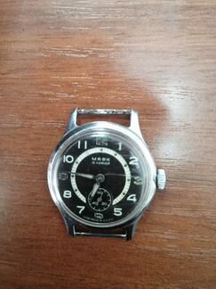 Часы наручные маяк 16 камней СССР 1957 год